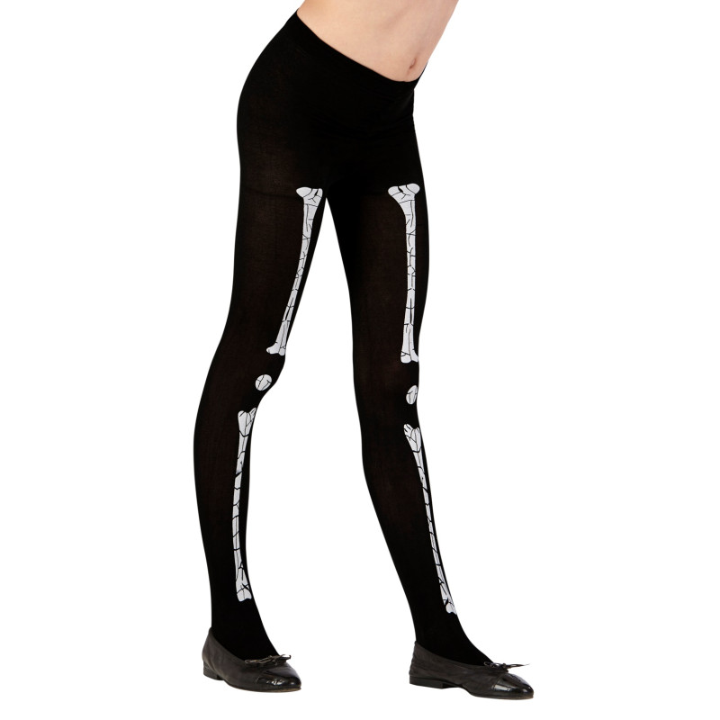 Ponožky s kostrou, veľkosť 11-14 rokov